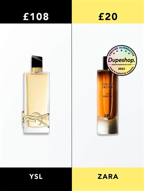 ysl libre perfume dupe|men's zara perfume dupes.